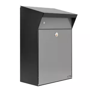 Wall Mounted Post Box Lockable Outdoor Allux Bjørn Villa - Picture 1 of 14