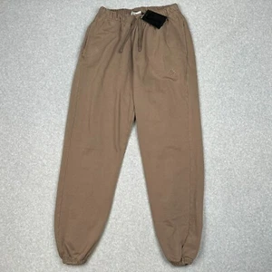 SquidHaus Sweatpants Mens XL VTG Brown Essentials Oversized Organic Cotton NWT - Picture 1 of 9