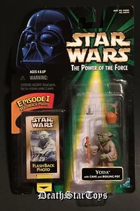 Star Wars POTF2 Episodio I FlashBack Foto Jedi Yoda Imperio Contraataca ESB POTF - Imagen 1 de 2