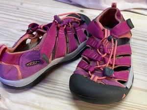 Keen Pink Peach Hike Strap Sandals Newport Waterproof Big Kids Size US 5 Girls - Picture 1 of 12