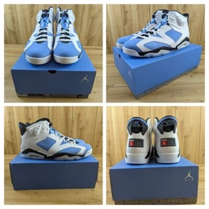 Nike Air Jordan 6 Retro UNC University Blue CT8529-410 Size 16 Blue White RARE - Picture 1 of 8