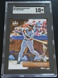 2019 Panini Diamond Kings #37 Tony Gwynn SGC 10 Gem Mint San Diego Padres HOF