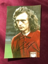 Autograph ZDZISLAW KAPKA-National Team POLAND-WC 74-Wisla Cracovia-signed
