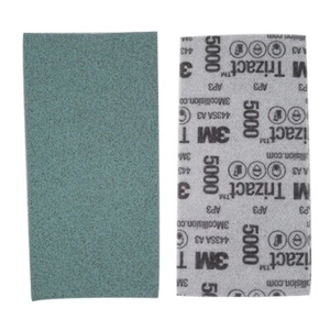 3M 30289 trizact abrasive foam sheet 70mmX140MM P3000 /5000 Grit 15PCS/box - Picture 1 of 8