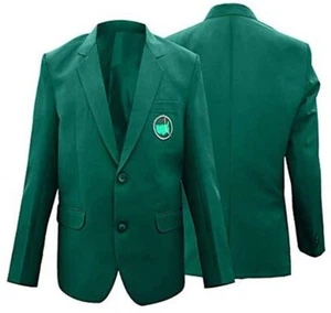 Herren Master Golf Tournament Grün Blazer Mantel Jacke - Bild 1 von 8