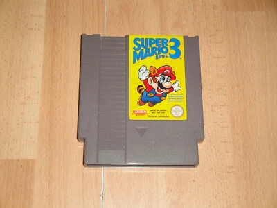 SUPER MARIO BROS. 3 PARA LA NINTENDO NES PAL B SIN CAJA USADO EN BUEN ESTADO - Imagen 1 de 3