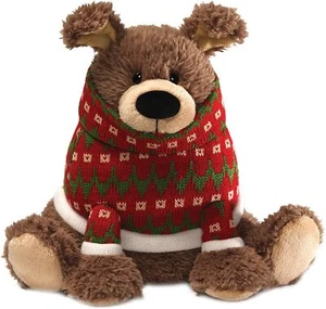 GUND Fun Christmas Peppermint Bark Dog 10" Plush 4036043 - Picture 1 of 1