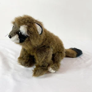 A156 Vintage Ty Classics Raccoon Bandit Plush 15" Stuffed Toy Lovey - Picture 1 of 5