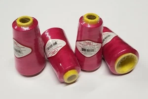 4 BIG SPOOLS SERGER OVERLOCK SERGE SEWING THREAD 2500 YARDS EACH CONE (48 COLORS - Picture 1 of 29