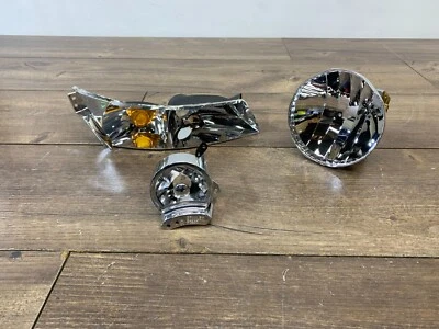 2002-2004 Infiniti Q45 Front Headlight Inner Reflector Base Right Side OEM - Image 1 of 4