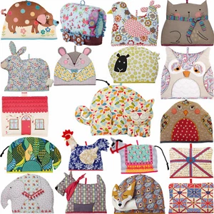 Cosies de té en forma de tejedores de Ulster gato perro conejo cerdo elefante zorro búho pájaro ratón - Imagen 1 de 39