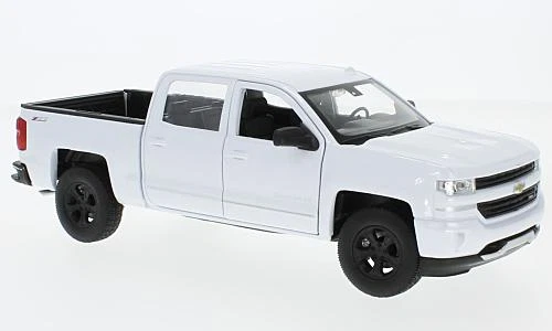 Chevrolet Silverado Welly blanco 1:24 Foto 1 de 1