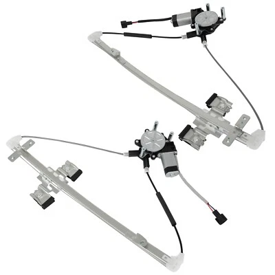 Pair Rear For Dodge Dakota 2005-2012 Ram Dakota 2011 Window Regulator w/ Motor - Image 1 of 4