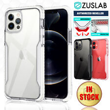 iPhone 12 Pro Max mini Case ZUSLAB Clear Armor Honeycomb Shockproof For Apple