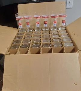 Vintage Coca-Cola Drinking Victory Glasses 1980 L.A. Olympics Capri Full Box 36 - Picture 1 of 7