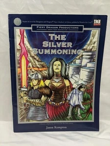 Fiery Dragon Productions The Silver Summoning Dnd 3rd Edition RPG Adventure Book - Bild 1 von 12
