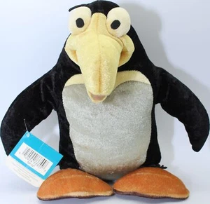 Vintage Disney Store Exclusive LITTLE MERMAID TIP 10" PENGUIN Plush Stuffed Toy - Picture 1 of 11