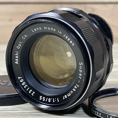 [Exc+3] Asahi Pentax Super-Takumar 55mm f/1.8 M42 Japan Q 7175 - Image 1 of 4