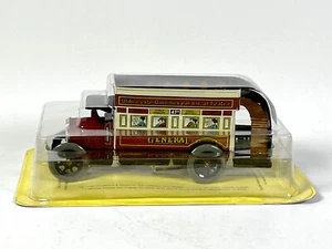 Lot 7187 - Paya 806 Uhrwerk Doppeldecker Autobus "General" aus Blech, Replikat - Bild 1 von 8
