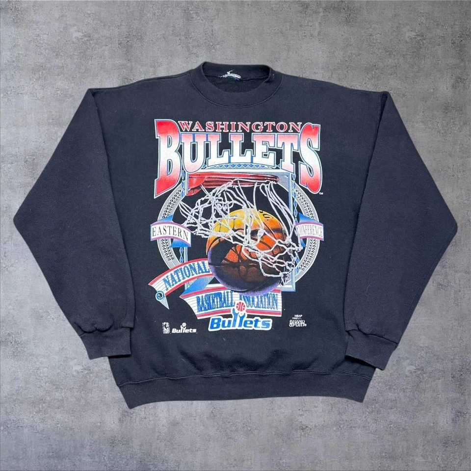 Washington Bullets Basketball Eastern Conference Sweatshirt VK04143 - Image 1 of 1