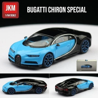 JKM 1:64 Bugatti Chiron Diecast Metal Model Car Collection New in Box - Image 1 of 4