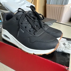 Skechers 73690 Sneaker da ginnastica da donna 7,5 nere Uno Stand On Air - Foto 1 di 9