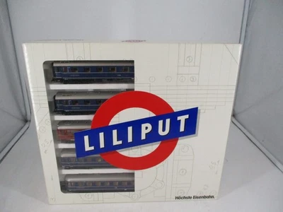 Liliput Spur H0 853 Personenwagen Set 5.-teilig der DB in OVP - Bild 1 von 4