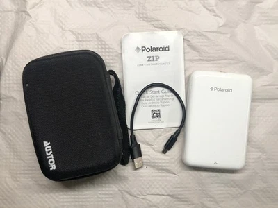 Zink Polaroid ZIP Wireless Mobile Photo Mini Printer (White) Bluetooth-POLMP01W - Image 1 of 3