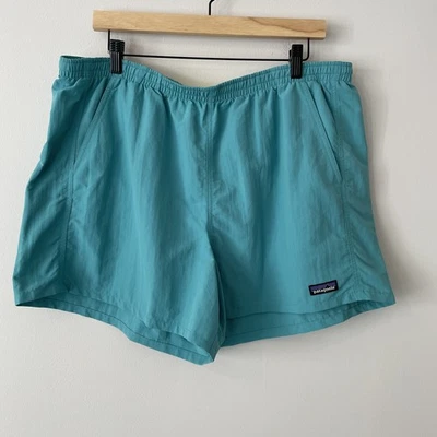 Pantalones Cortos Patagonia Mujer XL Bolsos 4" Azul Turquesa Cordón Exterior Gorpcore Foto 1 de 4