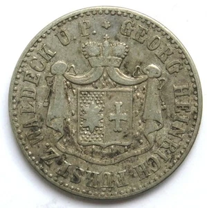 1/6 Taler 1843, Waldeck, Georg Heinrich (1813-1845) - Bild 1 von 2
