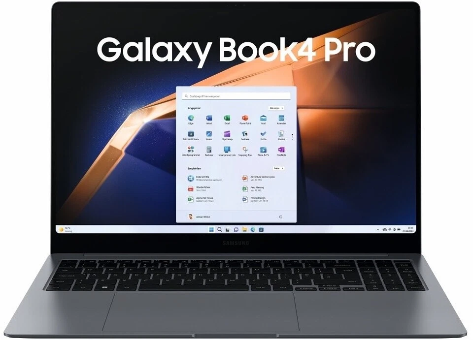 Samsung Galaxy Book4 Pro 16 Zoll - Intel Ultra 7 155H - 16GB RAM - 512GB SSD OVP - Bild 1 von 1