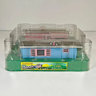Bachmann Plasticville O Scale Trailer Park 45310 Two Trailers Model Train NIB - Image 1 of 4