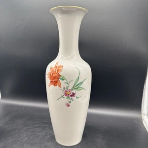 KPM Berlin Asia Vase Gross ,1.Wahl ,Porzellan, Blumen & Goldrand - A2.2 - Bild 1 von 13