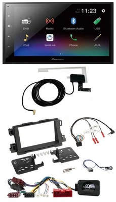 Pioneer DAB Lenkrad Bluetooth 2DIN USB Autoradio für Mazda CX5 6 13-15 aktiv sch - Bild 1 von 4