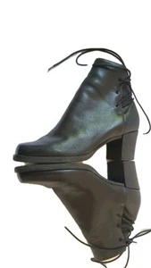 Enzo Angiolini Ankle Boots Womens 7.5  Black Leather  - Picture 1 of 9