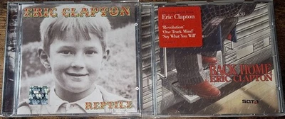 ERIC CLAPTON - REPTILE HDCD + BACK HOME 2CDs - Bild 1 von 3