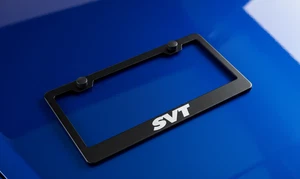 Marco de matrícula negro para SVT Premium Metal - Imagen 1 de 3