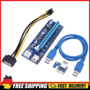 60cm PCI-E Riser1 X 16 X PCI-E USB 3.0 009S Karte Adapterkabel f��r BTC Miner - Afbeelding 1 van 3