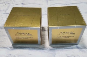 Crema de Noche Avon ANEW Ultimate Multi Performance 1.7OZ LOTE DE 2 TAMAÑO COMPLETO SELLADA - Imagen 1 de 13