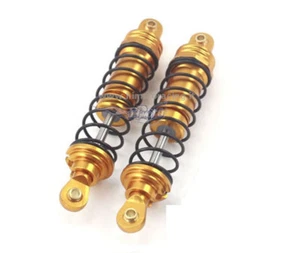 33005G Shock Absorbers Front IN ergal Gold Metal 1/10 E10 Replacement HIMOTO 2P - Picture 1 of 1