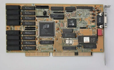 miro Crystal 8S ISA Grafikkarte (S3 801, 86C801, 2MB, retro, 1993) - Bild 1 von 4