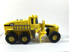2016 Hasbro Tonka 4” Yellow Diecast Road Grader Construction Truck  #08211