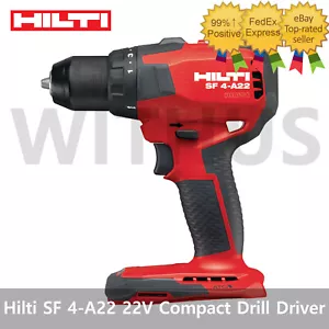 Hilti SF 4-A22 22V Compact Drill Driver Keyless Cordless 13mm 2100Rpm Bare Tool - Picture 1 of 4