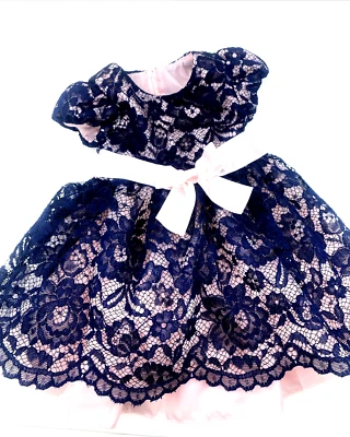 Baby Girls Dress Size 18m Formal Children Kids Holidays  Zipper Bonnie Children - Image 1 of 4