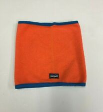 Vintage Patagonia Neck Fleece Gaiter Warmer One Size Fits All Orange Made in USA