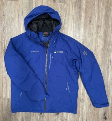 Куртка с капюшоном Mammut Runbold HS Hard Shell Thermo с подкладкой /синяя / мужская 2XL - Изображение 1 из 4