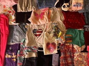 Girls Clothing 40 Lot 6 6X Pants Tops Athletic Dress Swim Shorts MSRP $500  NEW - Picture 1 of 24