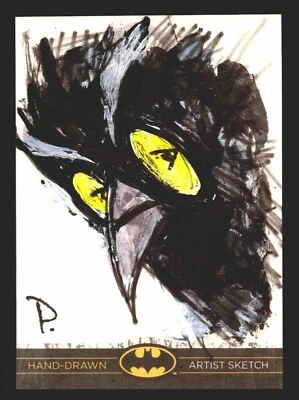 DC Comics Batman: The Legend 2013 Cryptozoic Sketch Card by Mark Pennington P. - Image 1 of 2