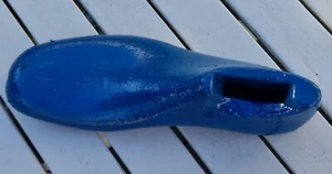 Cast Boot Last - Blue - Door Stop, Book End, Garden Art etc - #432 - Picture 1 of 12