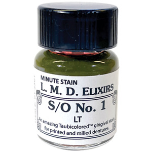 L.M.D. ELIXIRS Gingival Stains, Light Pink, 6cc Bottle MADE IN THE USA!!!